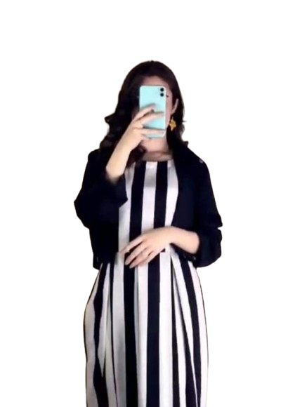 Silk Zebra Maxi